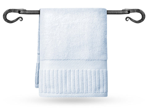 Handmade Wrought Iron Towel Holder by Stur-De - 14 Inch