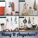 Basic Decorative Wrought Iron Wall Hooks by Stur-De