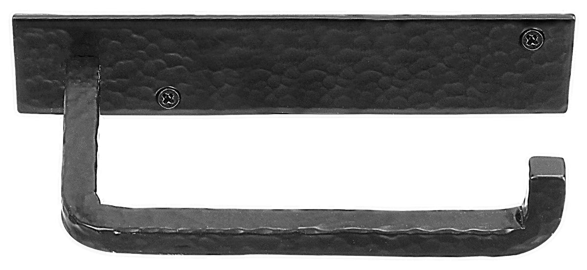 Wall Mounted Iron Toilet Paper Holder by Stur-De - Black