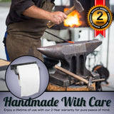 Wall Mounted Iron Toilet Paper Holder by Stur-De - Black