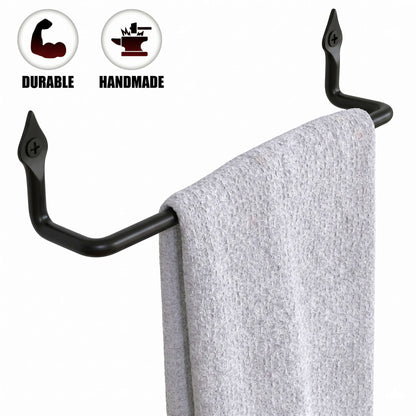 Handmade Wrought Iron Towel Holder MD17003 by Stur-De