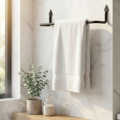 Handmade Wrought Iron Towel Holder MD17003 by Stur-De