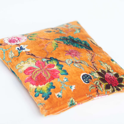 Colorful Soft Cotton Velvet Throw Pillow with Filling - Marie Décor