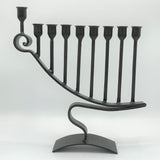 9 Candle Handmade Iron Chanukah Menorah by Stur-De - Marie Décor