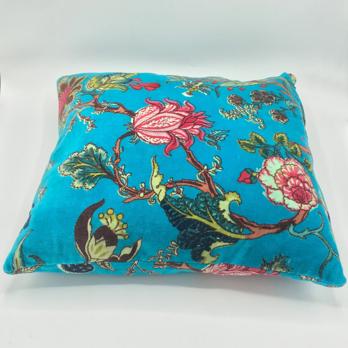 Colorful Soft Cotton Velvet Throw Pillow with Filling - Marie Décor