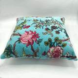 Colorful Soft Cotton Velvet Throw Pillow with Filling - Marie Décor