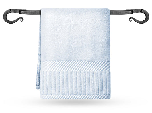Handmade Wrought Iron Towel Holder by Stur-De - 14 Inch