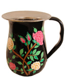 Hand Painted Stainless Steel Cold Drink Pitcher - Marie Décor