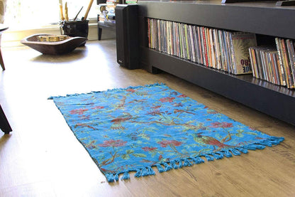 Decorative Colorful Soft Chenille Cotton Rug 24X20 Inch - Marie Décor