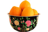 Hand Painted Stainless Steel Decorative Bowl - Marie Décor