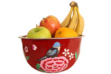 Hand Painted Stainless Steel Decorative Bowl - Marie Décor