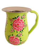 Hand Painted Stainless Steel Cold Drink Pitcher - Marie Décor