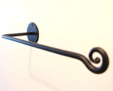 Wrought Iron One Swirl Wall Mount Paper Towel Holder by Stur-De - Marie Décor
