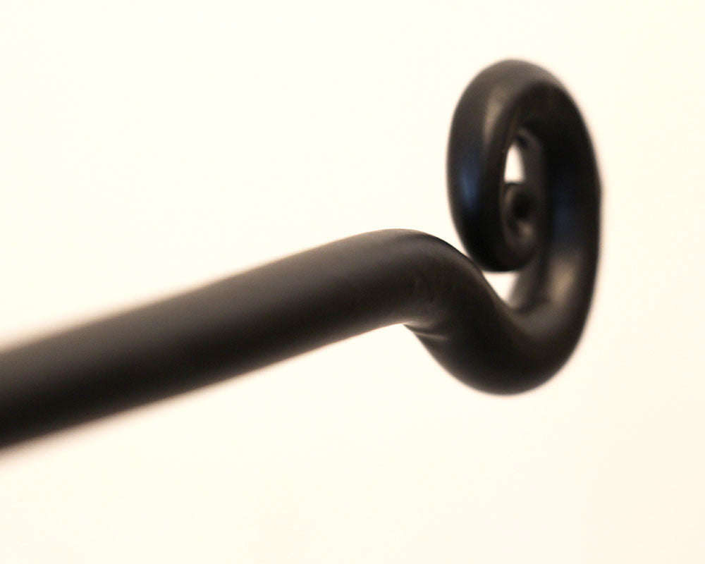 Wrought Iron One Swirl Wall Mount Paper Towel Holder by Stur-De - Marie Décor