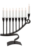 9 Candle Handmade Iron Chanukah Menorah by Stur-De - Marie Décor