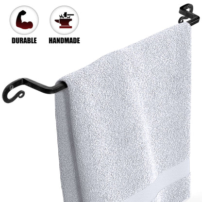 Handmade Wrought Iron Towel Holder by Stur-De - Marie Décor