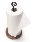 Wood And Iron Countertop Paper Towels Holder by Stur-De - Marie Décor