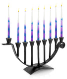 9 Candle Handmade Iron Chanukah Menorah by Stur-De