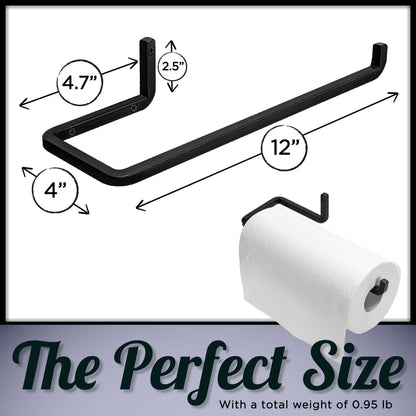Basice Iron Wall Mount Paper Towel Holder by Stur-De - Marie Décor