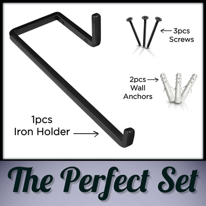 Basice Iron Wall Mount Paper Towel Holder by Stur-De - Marie Décor