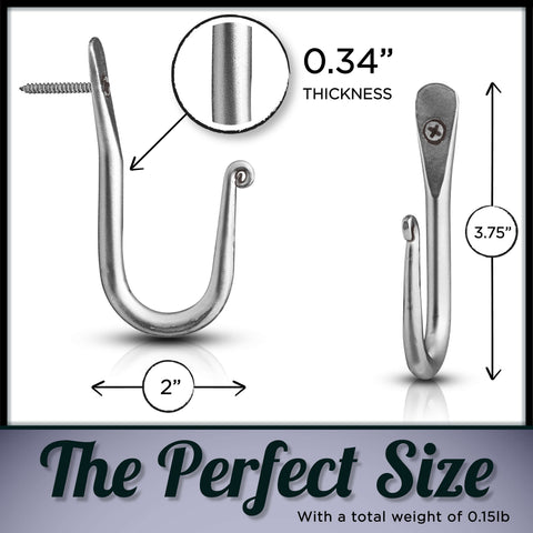 Handmade Wrought Iron Simple Wall Hooks