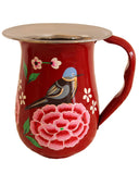 Hand Painted Stainless Steel Cold Drink Pitcher - Marie Décor