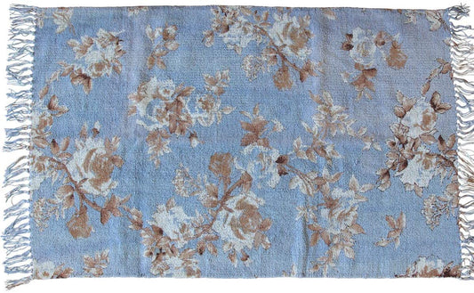 Decorative Colorful Soft Chenille Cotton Rug 24X20 Inch - Marie Décor