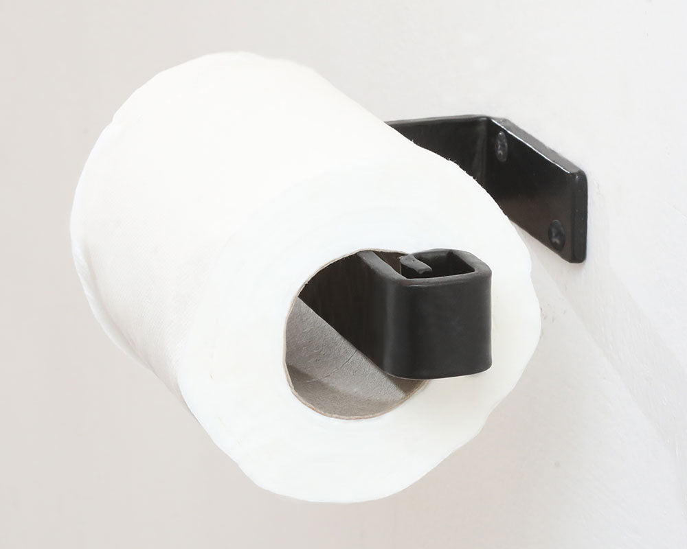 Handmade Wall Mounted Iron Toilet Paper Holder - Marie Décor