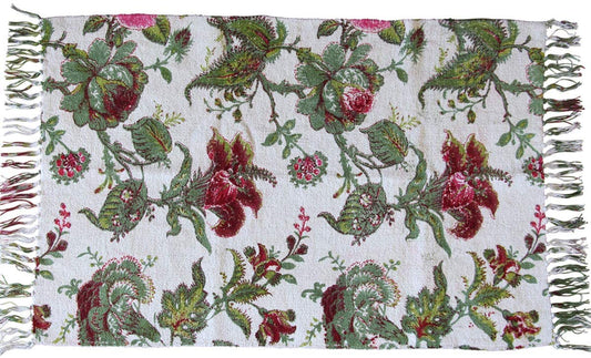 Decorative Colorful Soft Chenille Cotton Rug 24X20 Inch - Marie Décor